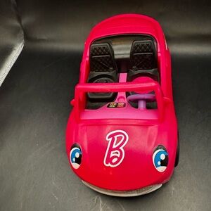 Fisher-Price Little People Barbie and Friends Racing Convertible Toy Talking Car